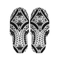 Maori Tribal Polynesian Tattoo Print Slippers
