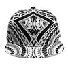 Maori Tribal Polynesian Tattoo Print Snapback Cap