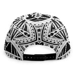 Maori Tribal Polynesian Tattoo Print Snapback Cap