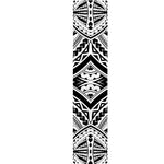Maori Tribal Polynesian Tattoo Print Table Runner