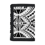 Maori Tribal Polynesian Tattoo Print Trifold Wallet