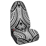 Maori Tribal Polynesian Tattoo Print Waterproof Car Seat Cover