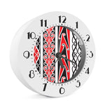 Maori Tribal Print Alarm Clock