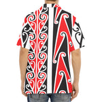 Maori Tribal Print Aloha Shirt