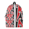 Maori Tribal Print School Backpack
