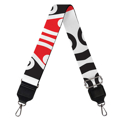 Maori Tribal Print Bag Strap