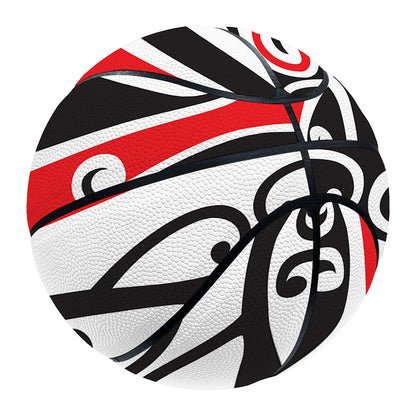 Maori Tribal Print Basketball