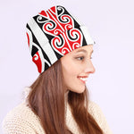 Maori Tribal Print Beanie