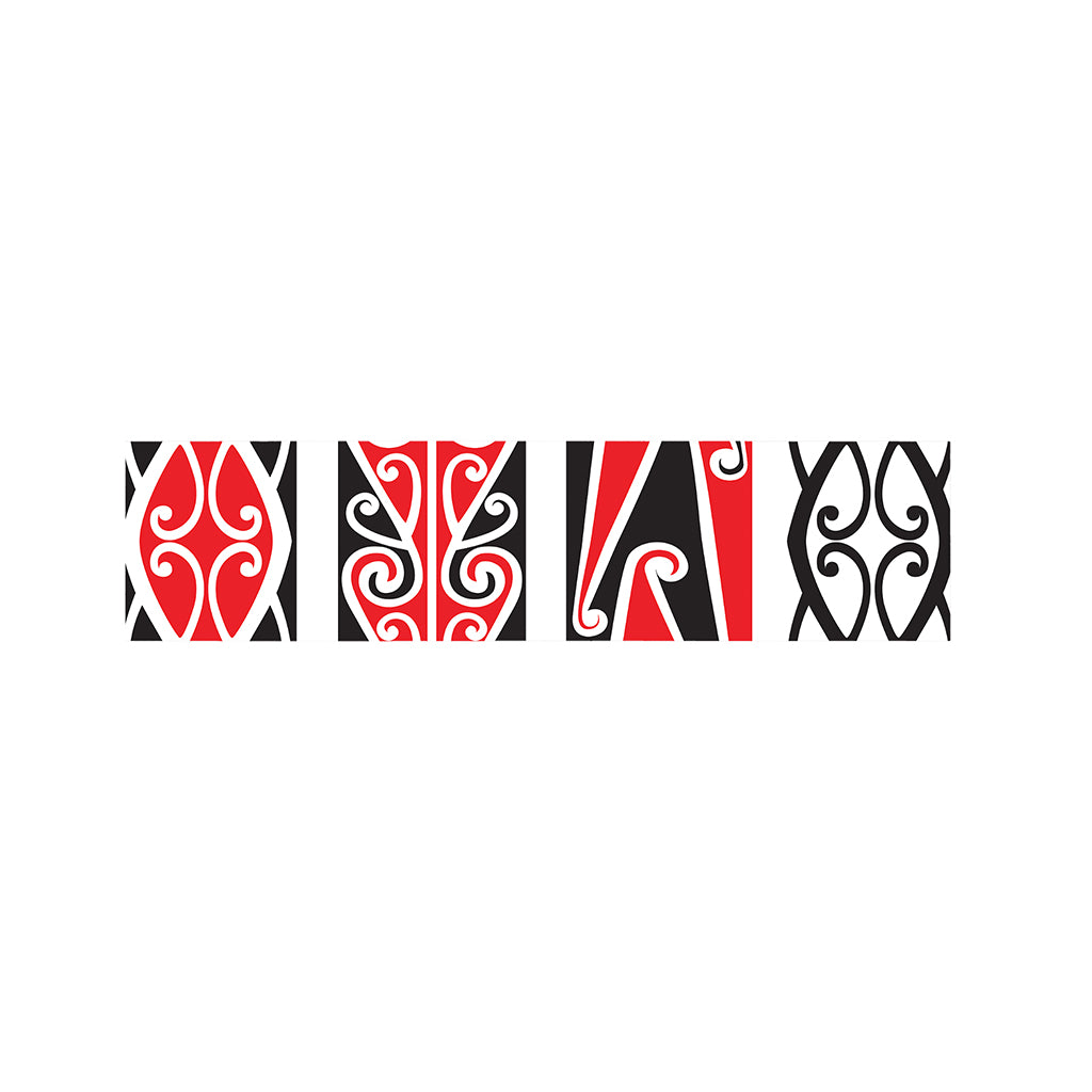 Maori Tribal Print Bed Runner