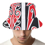 Maori Tribal Print Bucket Hat