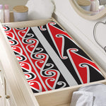 Maori Tribal Print Changing Pad Cover