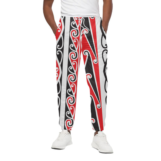 Maori Tribal Print Cotton Pants