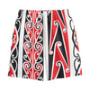 Maori Tribal Print Cotton Shorts