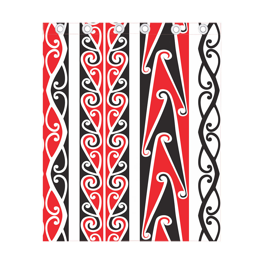 Maori Tribal Print Curtain