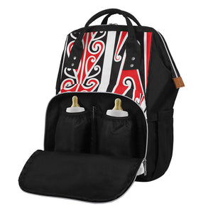 Maori Tribal Print Diaper Bag