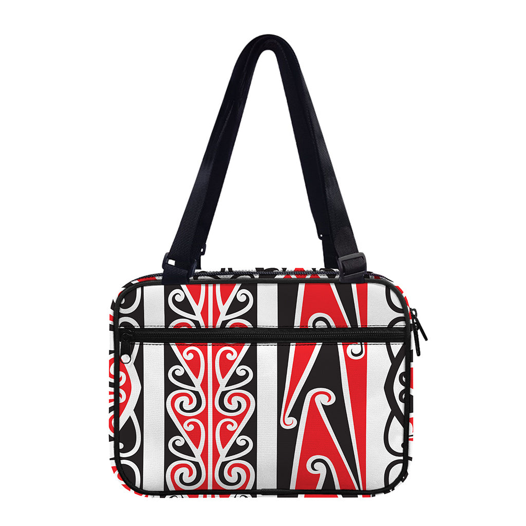 Maori Tribal Print Double Strap Bible Bag