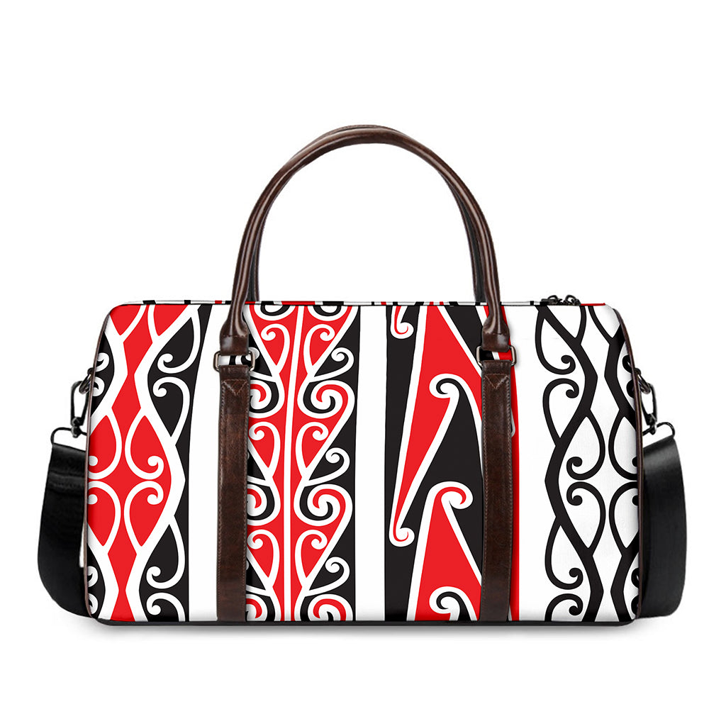 Maori Tribal Print Duffle Bag
