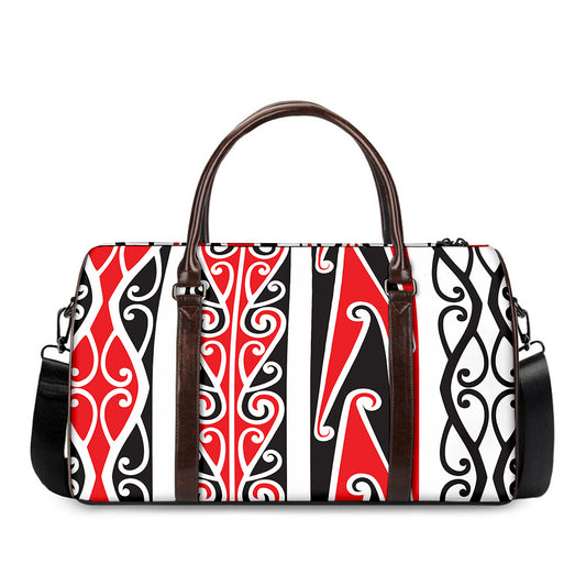 Maori Tribal Print Duffle Bag