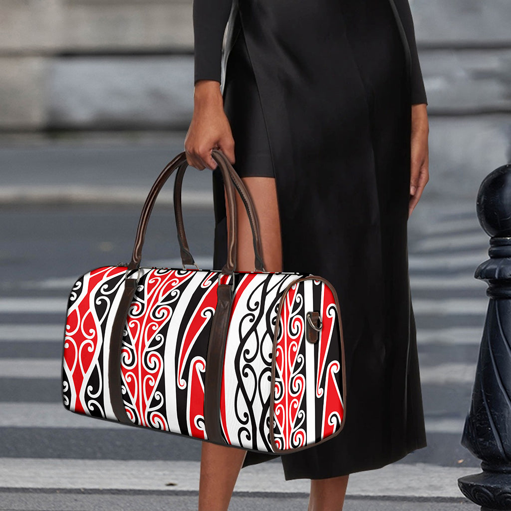 Maori Tribal Print Duffle Bag