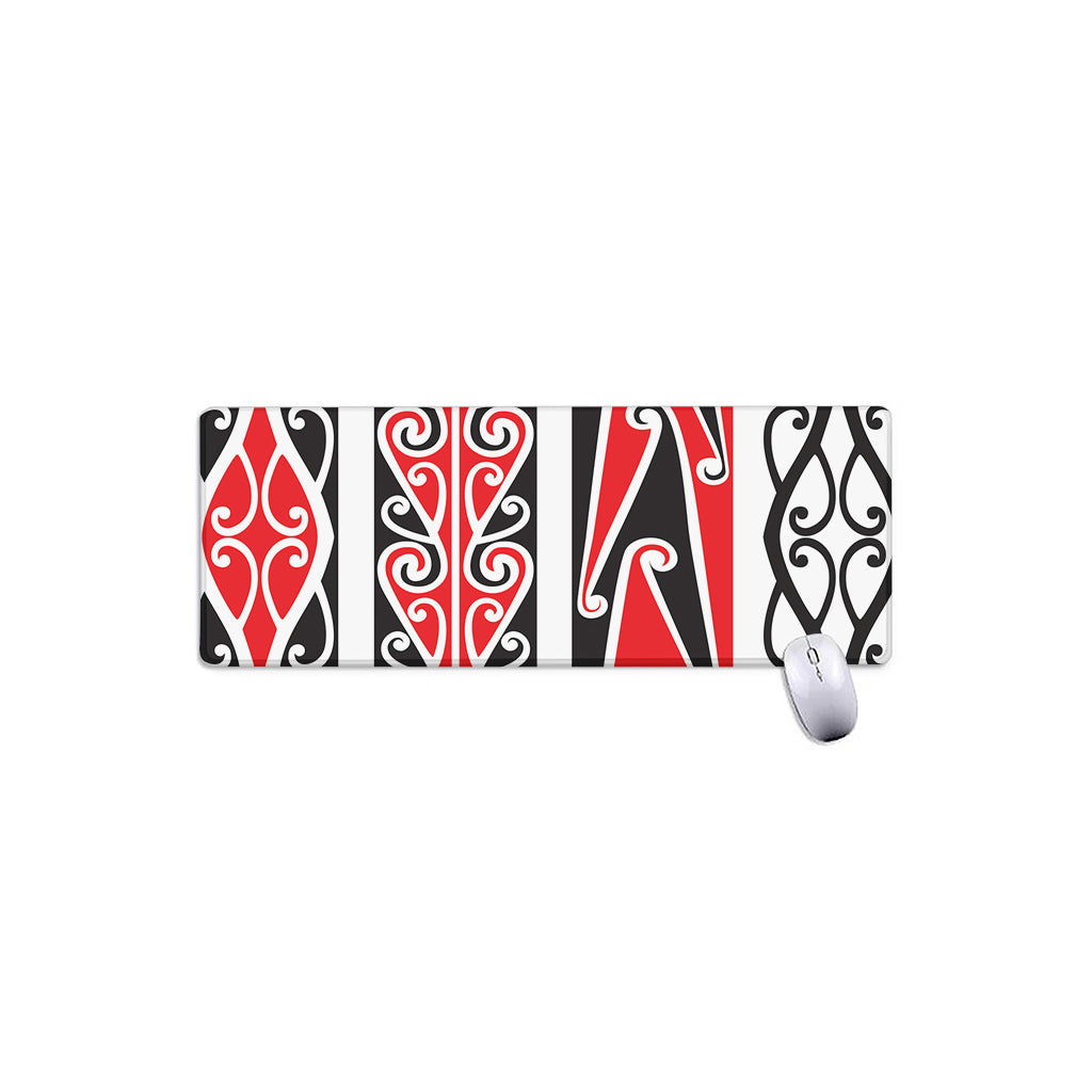 Maori Tribal Print Extended Mouse Pad