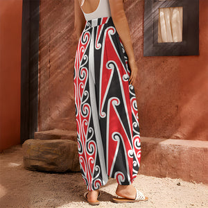 Maori Tribal Print Harem Pants