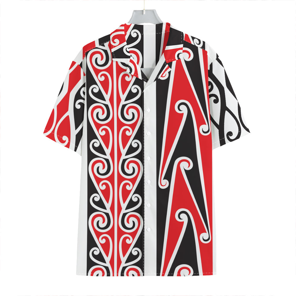 Maori Tribal Print Hawaiian Shirt