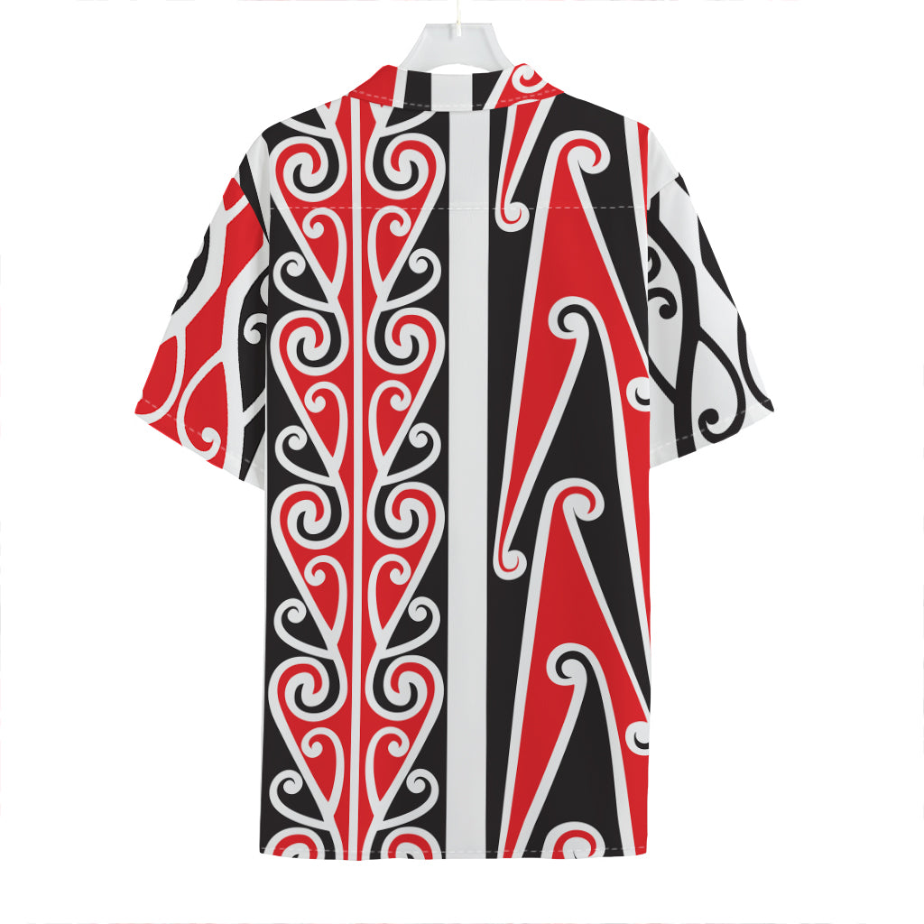 Maori Tribal Print Hawaiian Shirt