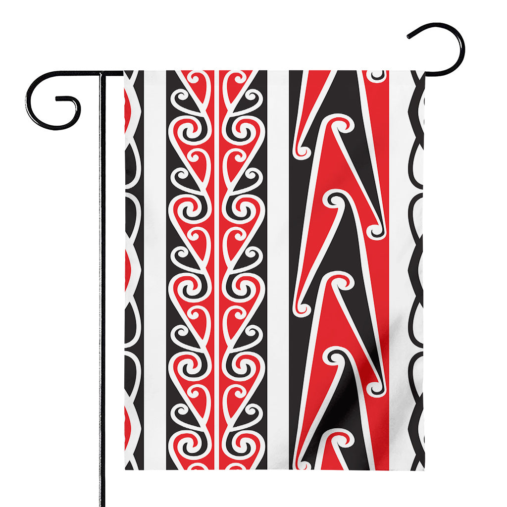 Maori Tribal Print House Flag