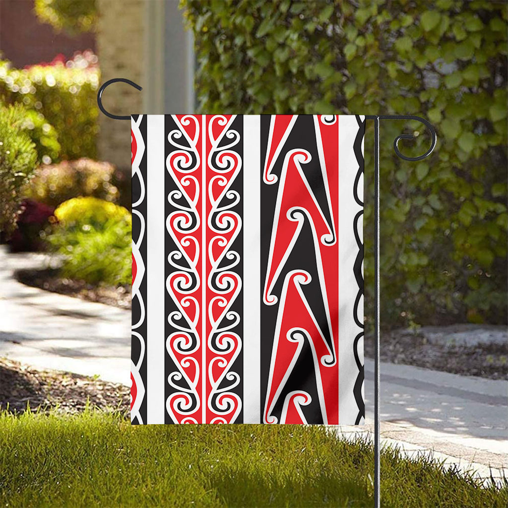 Maori Tribal Print House Flag