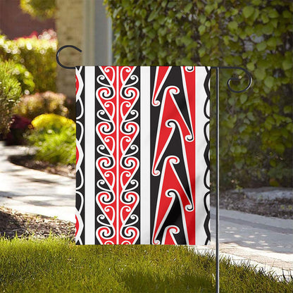 Maori Tribal Print House Flag