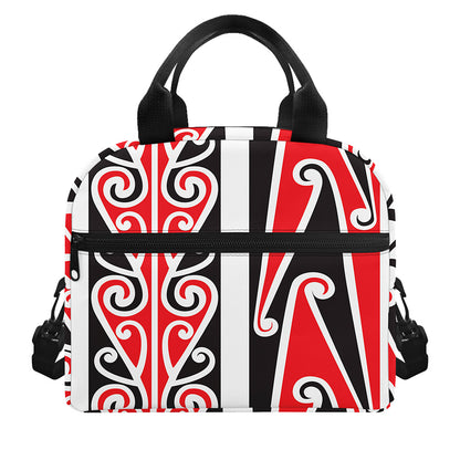 Maori Tribal Print Insulated Lunch Bag