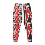 Maori Tribal Print Jogger Pants
