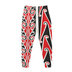 Maori Tribal Print Jogger Pants