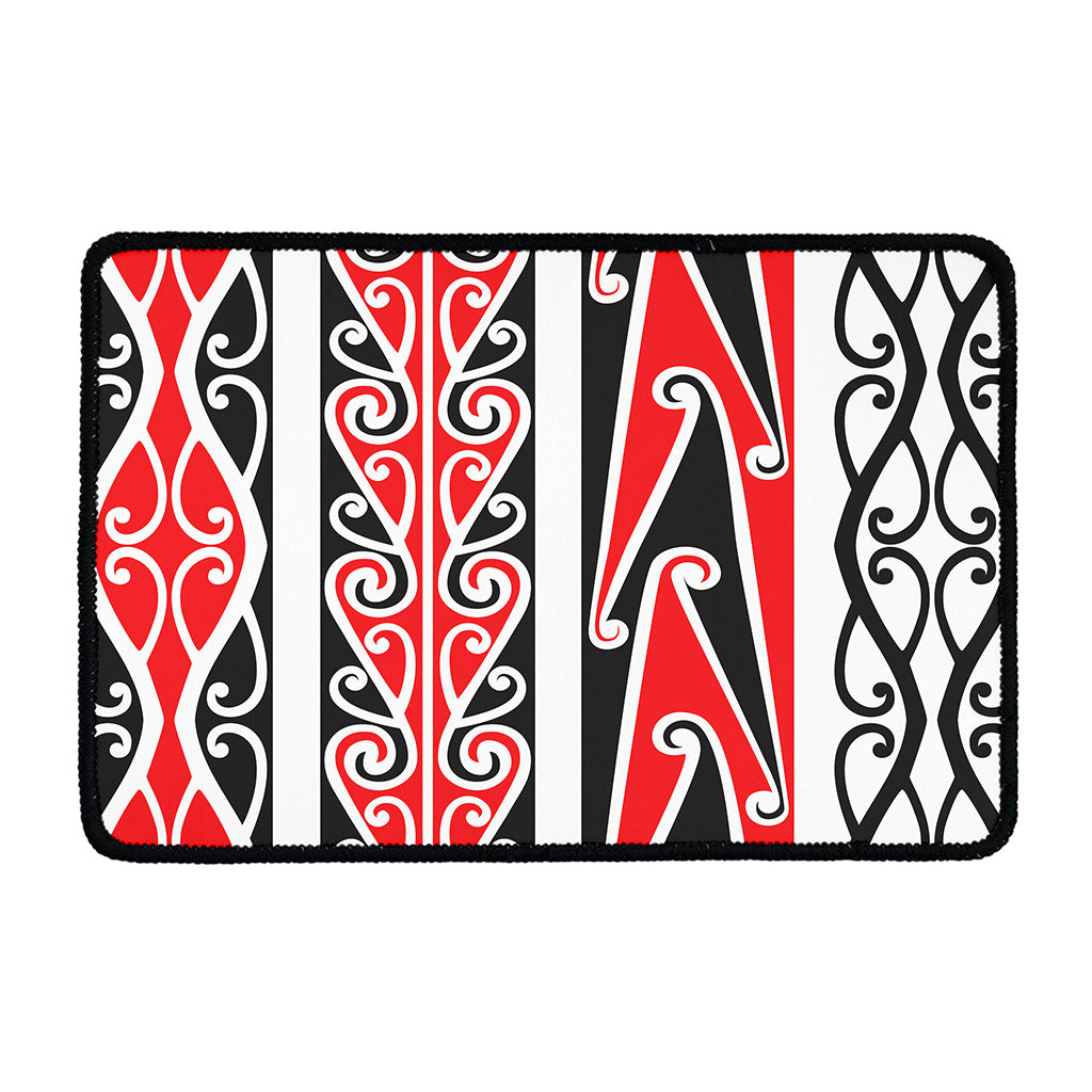 Maori Tribal Print Kitchen Mat