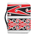 Maori Tribal Print Leather Bible Cover