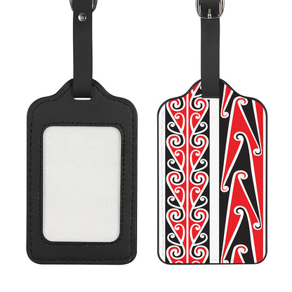 Maori Tribal Print Luggage Tag