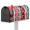 Maori Tribal Print Mailbox Cover