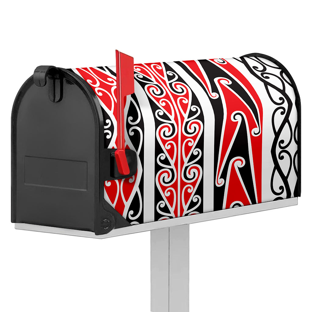 Maori Tribal Print Mailbox Cover