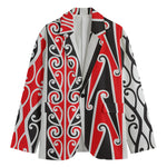 Maori Tribal Print Men's Blazer