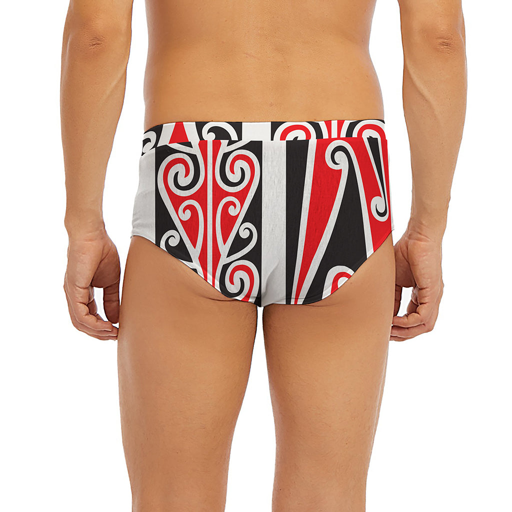 Maori Tribal Print Men's Briefs