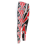 Maori Tribal Print Men's Compression Pants