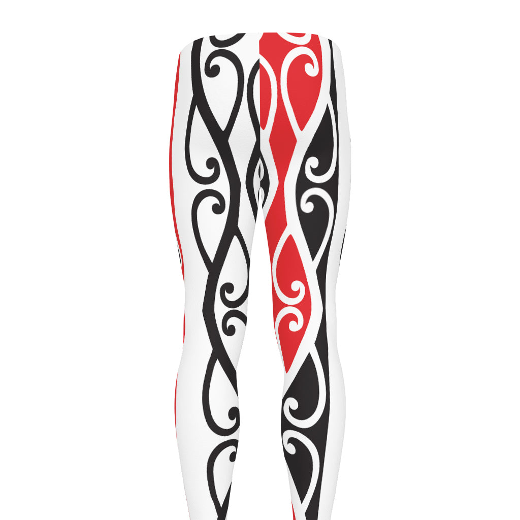Maori Tribal Print Men's leggings