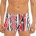 Maori Tribal Print Men's Short Boxer Briefs