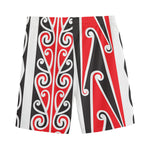 Maori Tribal Print Men's Sports Shorts