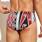 Maori Tribal Print Men's Swim Briefs