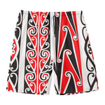 Maori Tribal Print Men's Swim Trunks