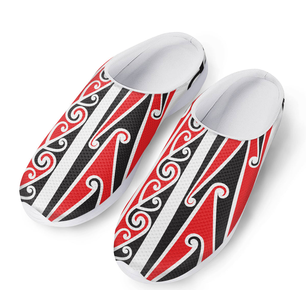 Maori Tribal Print Mesh Casual Shoes