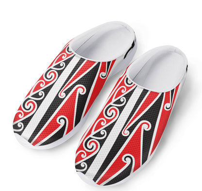 Maori Tribal Print Mesh Casual Shoes