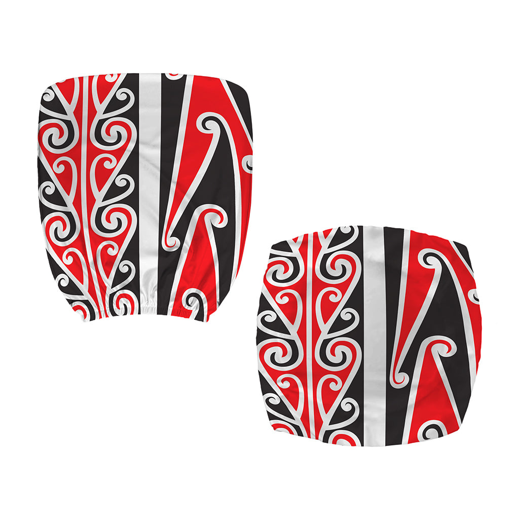 Maori Tribal Print Office Chair Cover