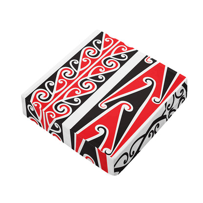 Maori Tribal Print Outdoor Seat Cushion Cover